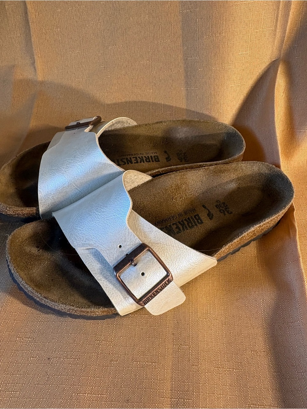 Women’s Ivory Birkenstock